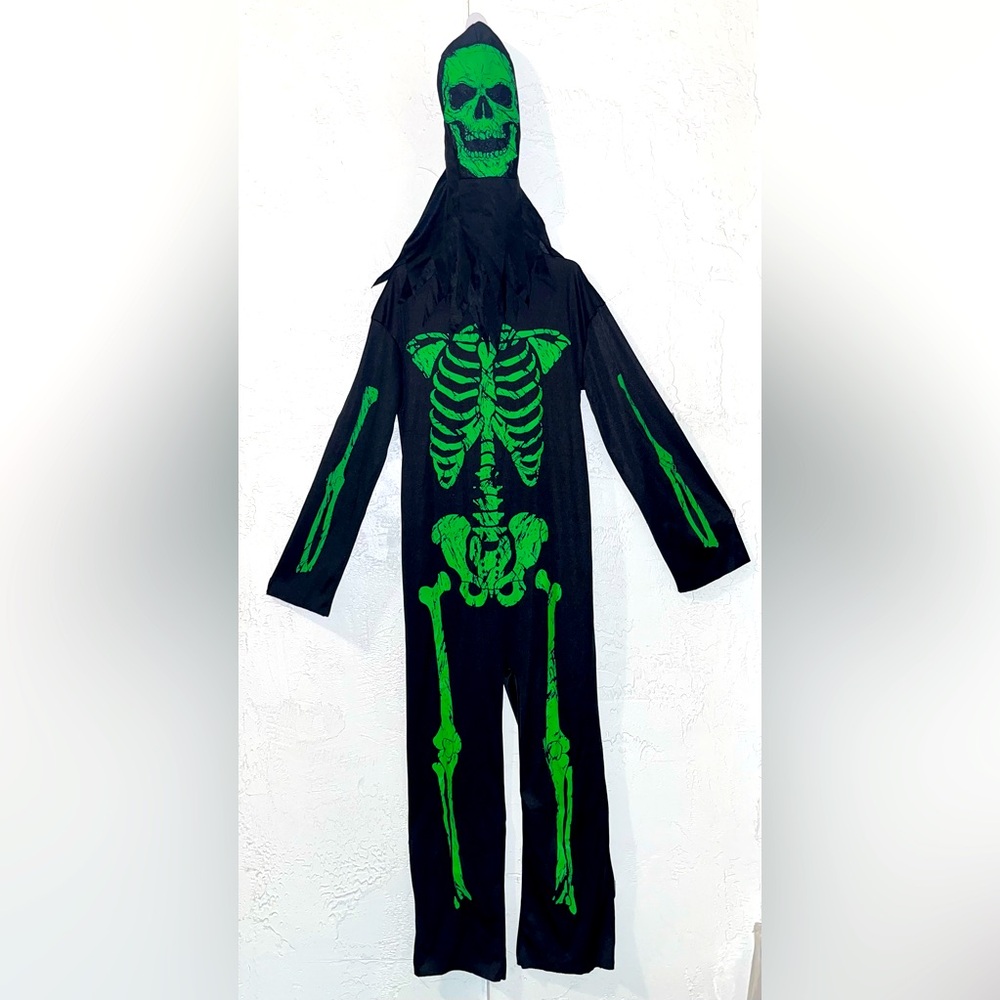 Kids Glow Skeleton Costume